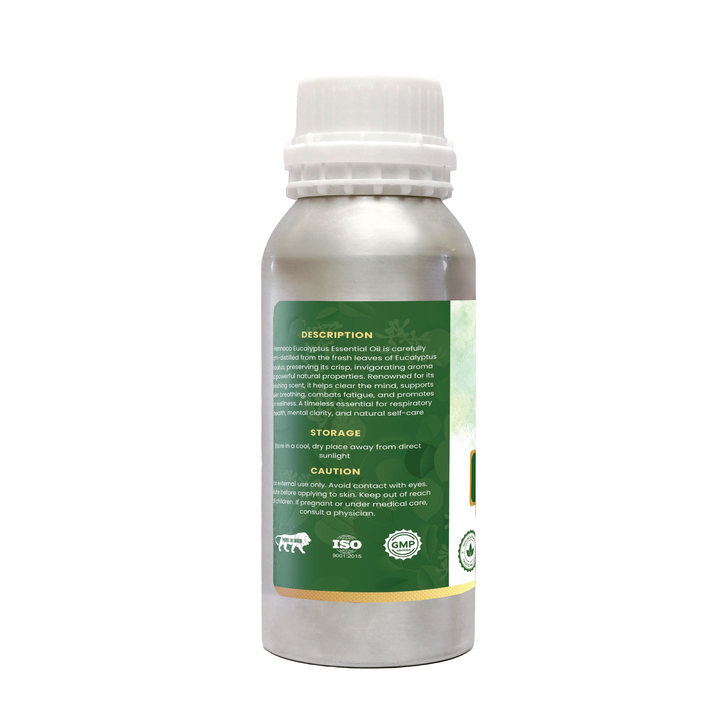 HENNACO EUCALYPTUS ESSENTIAL OIL 500ml - Image 3