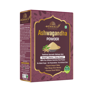 Ashwagandha Powder for Wellness, Health & Daily Care | Natural Herbal Powder Pack of 100gm x 2 = 200gm