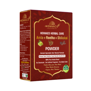 Amla Reetha Shikakai Powder for Hair Care | Natural Herbal Hair Wash Powder Pack of 100gm x 2 = 200gm